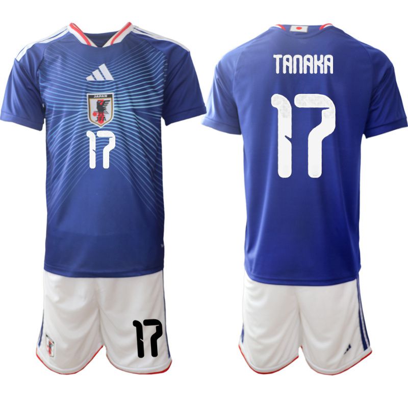 Men 2026 World Cup National Team Japan home blue #17 Soccer Jersey